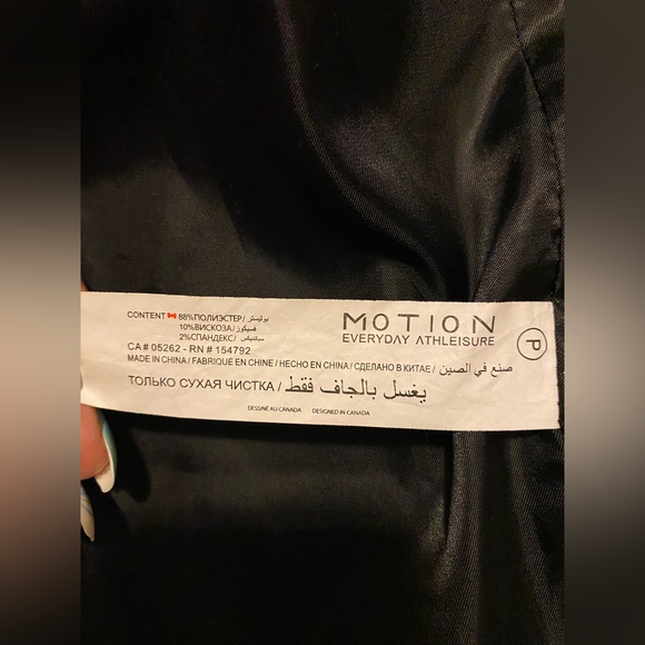 MOTION EVERYDAY ATHLEISURE blazer large - Picture 8 of 9